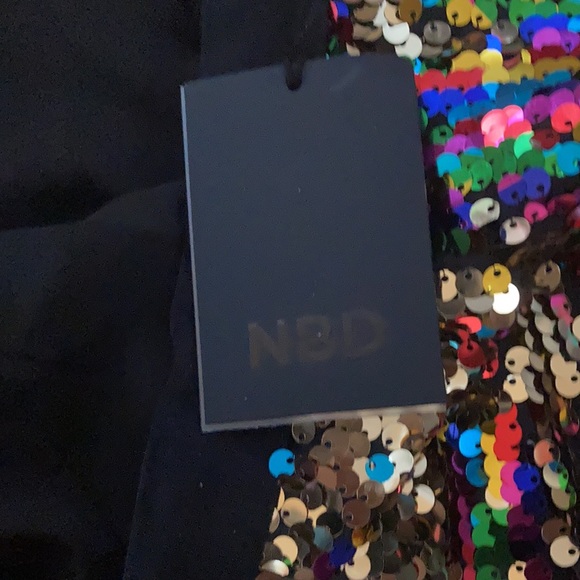 NBD sequin skirt NWT sz m - Picture 2 of 3